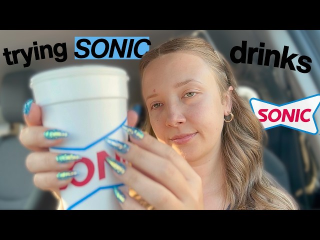 ASMR| Sonic Drinks & Whispering About Life ✨🥤