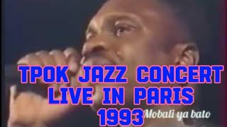 TPOK JAZZ CONCERT LIVE IN PARIS 1993