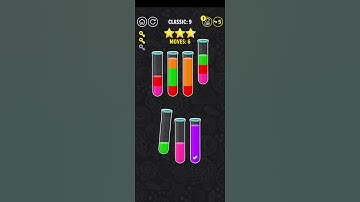 color water sort 3d level 9