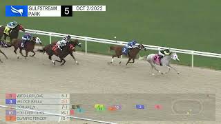 Gulfstream Park October 2, 2022 Race 5