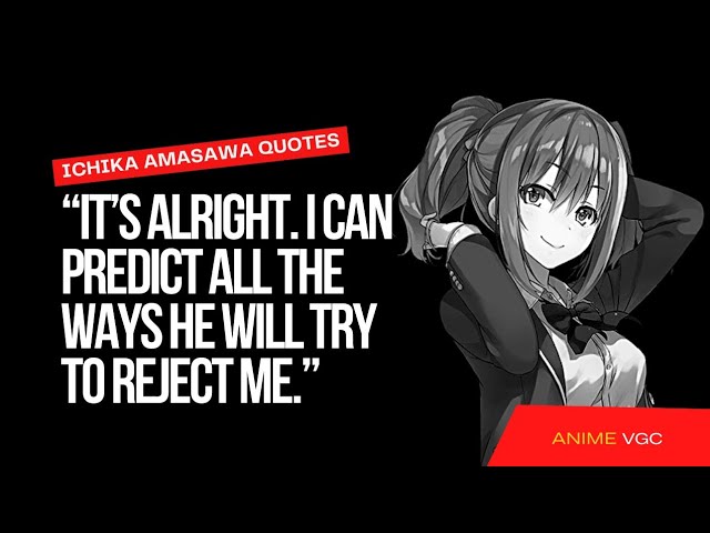 The Best Quotes from Arisu Sakayanagi for Classroom Of The Elite Fans! 