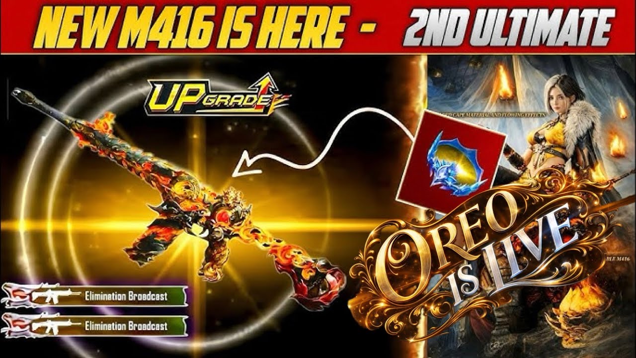 New M4 is here #MLBB #BGMI #KarbiGamer #KarbiAnglong | Oreo is Live
