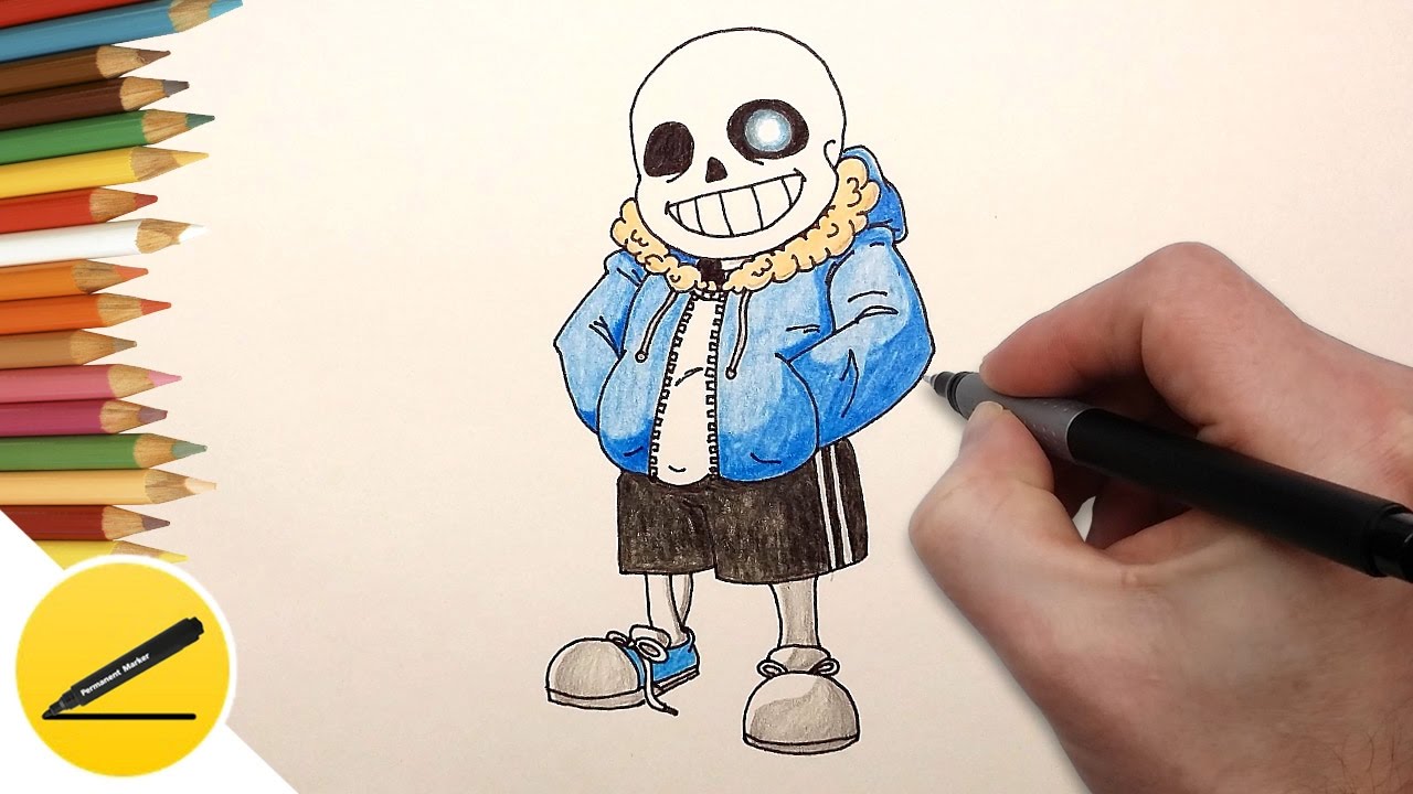 Como Dibujar A Sans