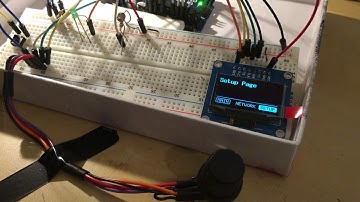 Arduino OLED Main Menu