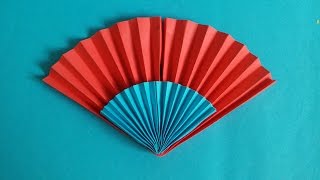 Xếp Quạt Giấy - Fan - Origami