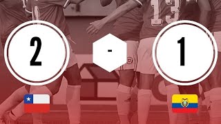 Chile 2-1 Ecuador / Fútbol Femenino AMISTOSO INTERNACIONAL