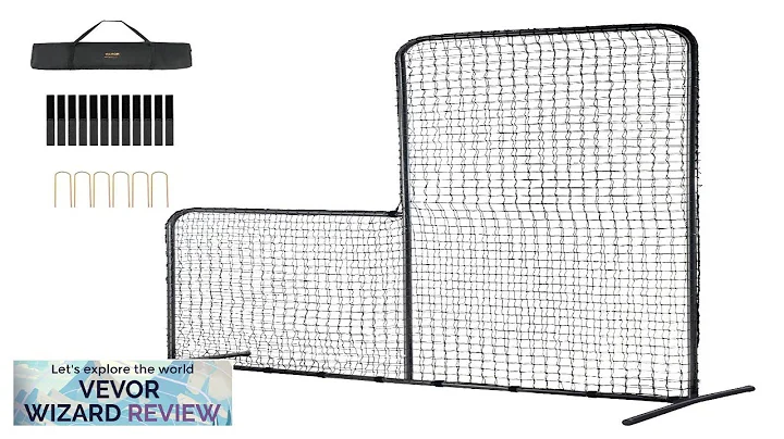 VEVOR L Screen Baseball for Batting Cage 7x7 ft Baseball Softball Safety Review
