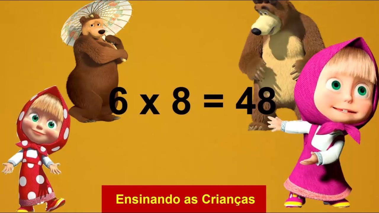 Tabuada do 2║Ouvindo e Aprendendo a tabuada de Multiplicação por 2『Tabuada  do DOIS』 