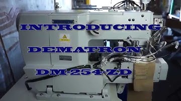 Dematron DM-254-ZD Automatic Beltloop Tacker