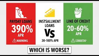 Payday Loans vs Installment Loans vs Lines of Credit: Which Is Worse? (2026 Guide) USA