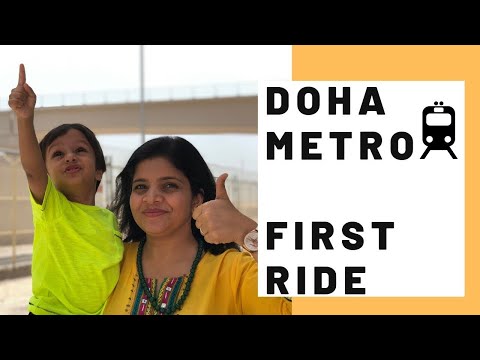 Doha Metro Red Line Opens | Ticket Rates | Parking | Qatar Rail Experience