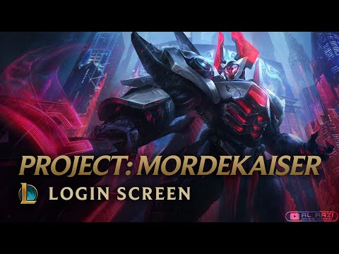 PROJECT: Mordekaiser | PROJECT 2021 Theme | Login Screen | Animated 60fps  - League of Legends