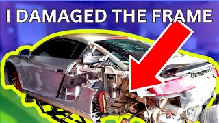 MY AUDI R8 HAS FRAME DAMAGE AND IT'S MY FAULT by Ed Gasket 1,720 views 3 months ago 12 minutes, 46 seconds