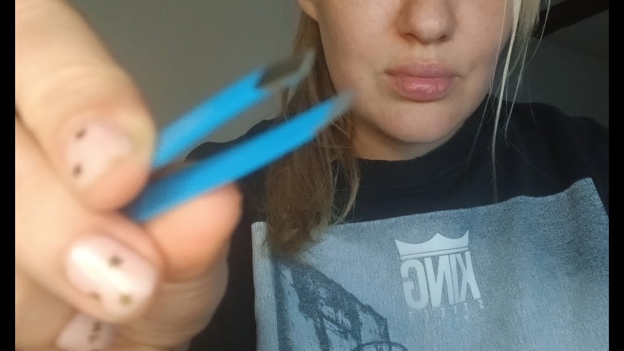 ASMR Doing Your Eyebrows ✨ Tweezers & Brushes | No Talk | Personal Attention