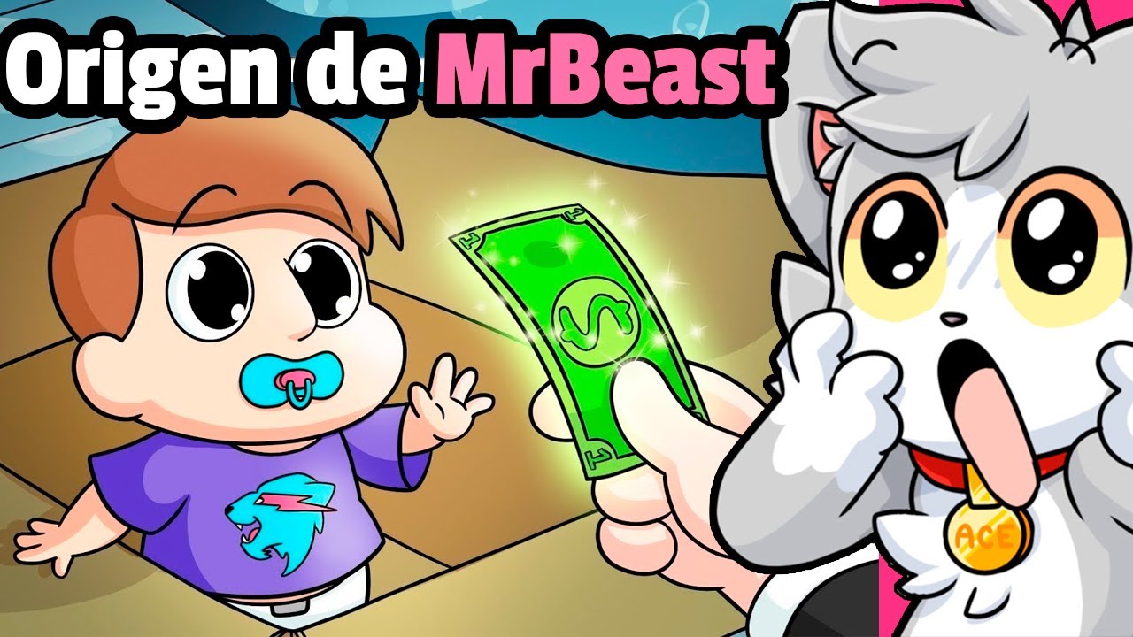 EL TRISTE ORIGEN de MrBeast... 😭 (ANIMACIÓN)