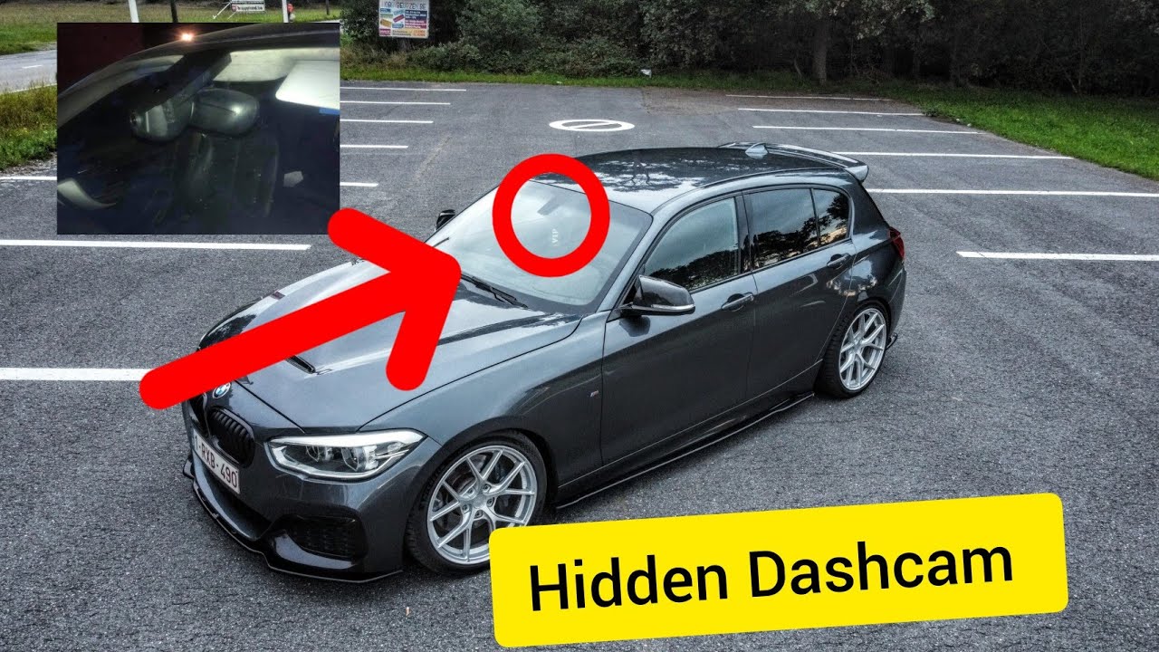 A20 hidden dash cam for BMW X3 X5 GT general, 1 series, 3 series