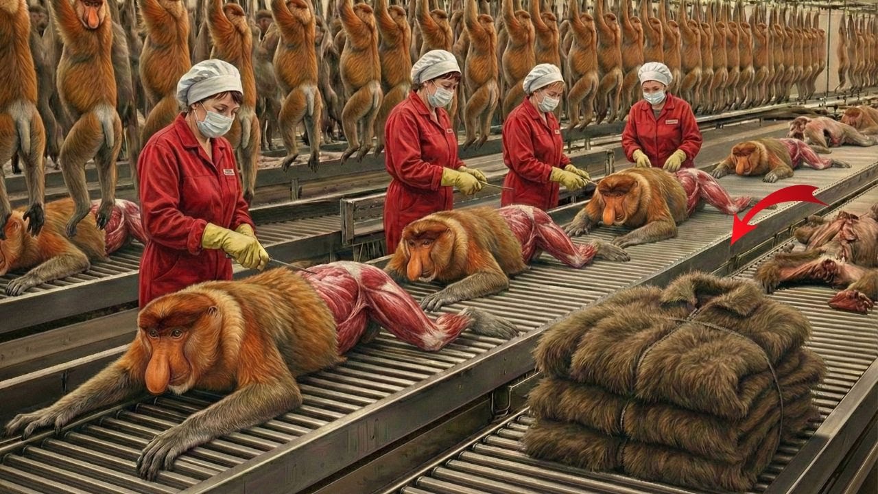 Inside the Proboscis Monkey Factory: From Leather-Pattren To Jakets (Full Process)