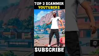 Top 3 Scammer youtubers😲!! #freefire #facts #garenafreefire #freefiremax #freefireshorts #garena