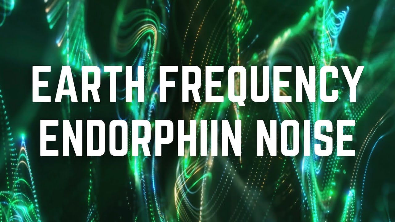 EARTH FREQUENCY ENDORPHIN NOISE | 12 Hrs | Black Screen | No Midway Ads | Sleep/ Focus/ Calm Anxiety