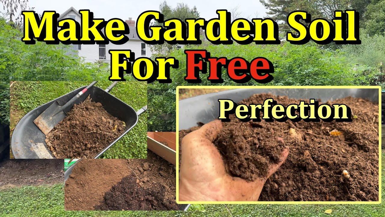 How to Make Quality Garden Soil for Free (Containers, Raised Beds ...