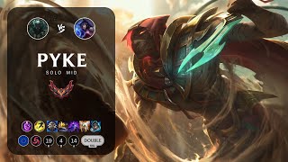 Pyke Mid vs Ahri - EUW Grandmaster Patch 14.7