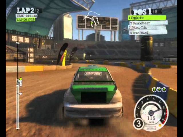 Dirt 2 - L.A. rally cross - in-game class=