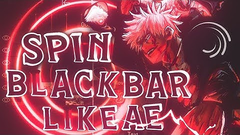 How To Make Black Bar"Like AE" [Edit/AMV] Alight Motion Tutorial Android/IOS