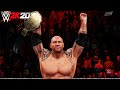 Full Match : Batista vs Triple H 2022 Hell in A Cell | WWE w2k20 Gameplay
