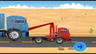 Kartun Mobil Mobilan Animasi Mobil Derek Truck Ged...