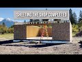 Exterior Wall OSB Sheathing Installation - Solo build Project