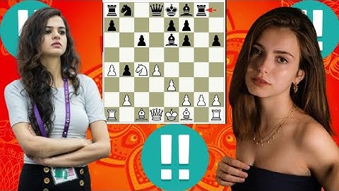 Perfect chess game 91 Tania Sachdev vs Anna Cramling