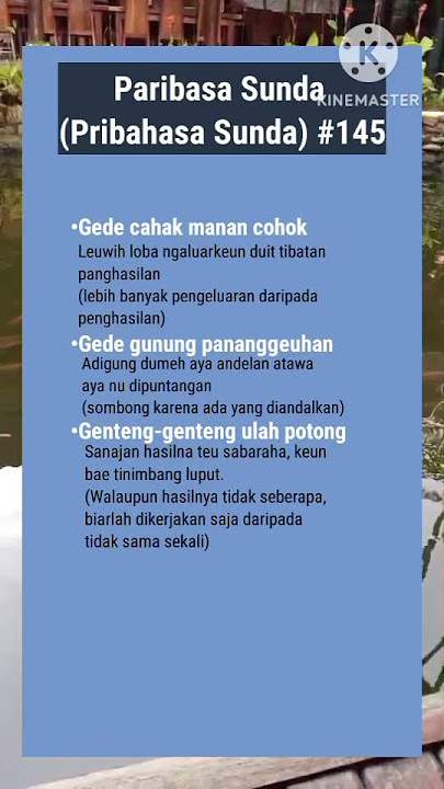 pribahasa Sunda ka #145 #bahasasunda #sunda #belajar #motivasi #fyp #viral #ff #goviral #shorts #yt