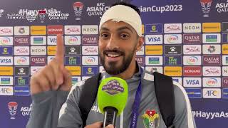 لاعب منتخب الأردن موسى التعمري يعلق على فيديو المنسف، وهل كان يقصد استفزاز الجمهور العراقي ؟!