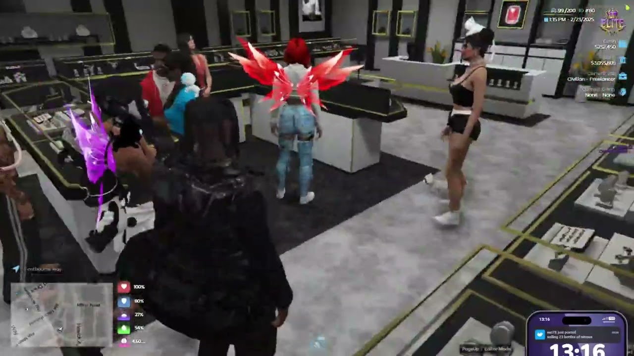 CHILLIN AT ICEBOXX JEWELERY STORE | GTA RP | ELITE RP