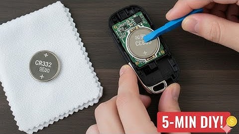 How to Change Your Car Key Fob Battery (EASY DIY)