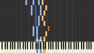 Video thumbnail of "Adesh Kan Fi Nass-Fairuz (Amanda Lazkani) 50% Speed - Synthesia piano tutorial"