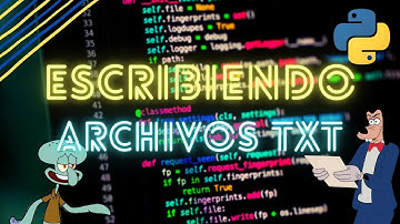 📝Escribir archivos txt en Python📝- Curso de Python desde cero