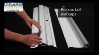 Silverstep Retractable Banner Stand Tension Reset (800-516-7606)