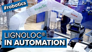 LIGNOLOC® in automation - wooden nails and robots