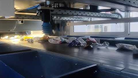 3x1.5DoF Robotic Recycling Worker testing, EU project RECLAIM