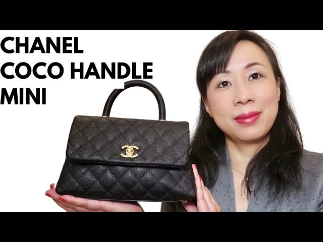 CHANEL COCO HANDLE MINI FULL REVIEW// Size, Price, Which