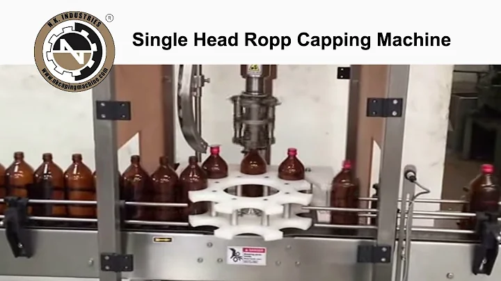 Single Head ROPP Capping Machine for big Glass bottle