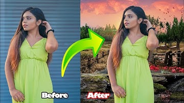 How To Joint Picture Editing green Background in Photoshop cc. Tube zone #photoshop cc tutorial