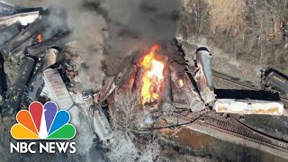 EPA administrator: 'We are here to stay' at Ohio derailment site