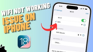 Fix Wifi Not Working Issue On iPhone After iOS 18 Update | SOLVED!