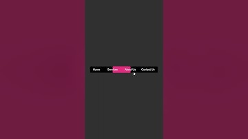 Animated Active Tab Indicator with HTML CSS & JavaScript. #coding #htmlcss #cssanimation #ytshorts