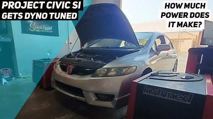 Getting My Honda Dyno Tuned: How Much Power Will the K20 Make? || Project Civic Si Part 33