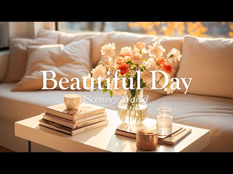 감미로운 피아노 음악으로 스트레스 해소하기 - Beautiful Day | Scenery World
