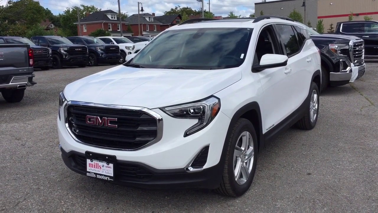 Fascinating 2020 Gmc Terrain White Images