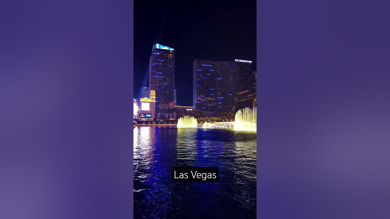 Las Vegas Watershow | Bellagio Fountains #lasvegas #bellagio - YouTube